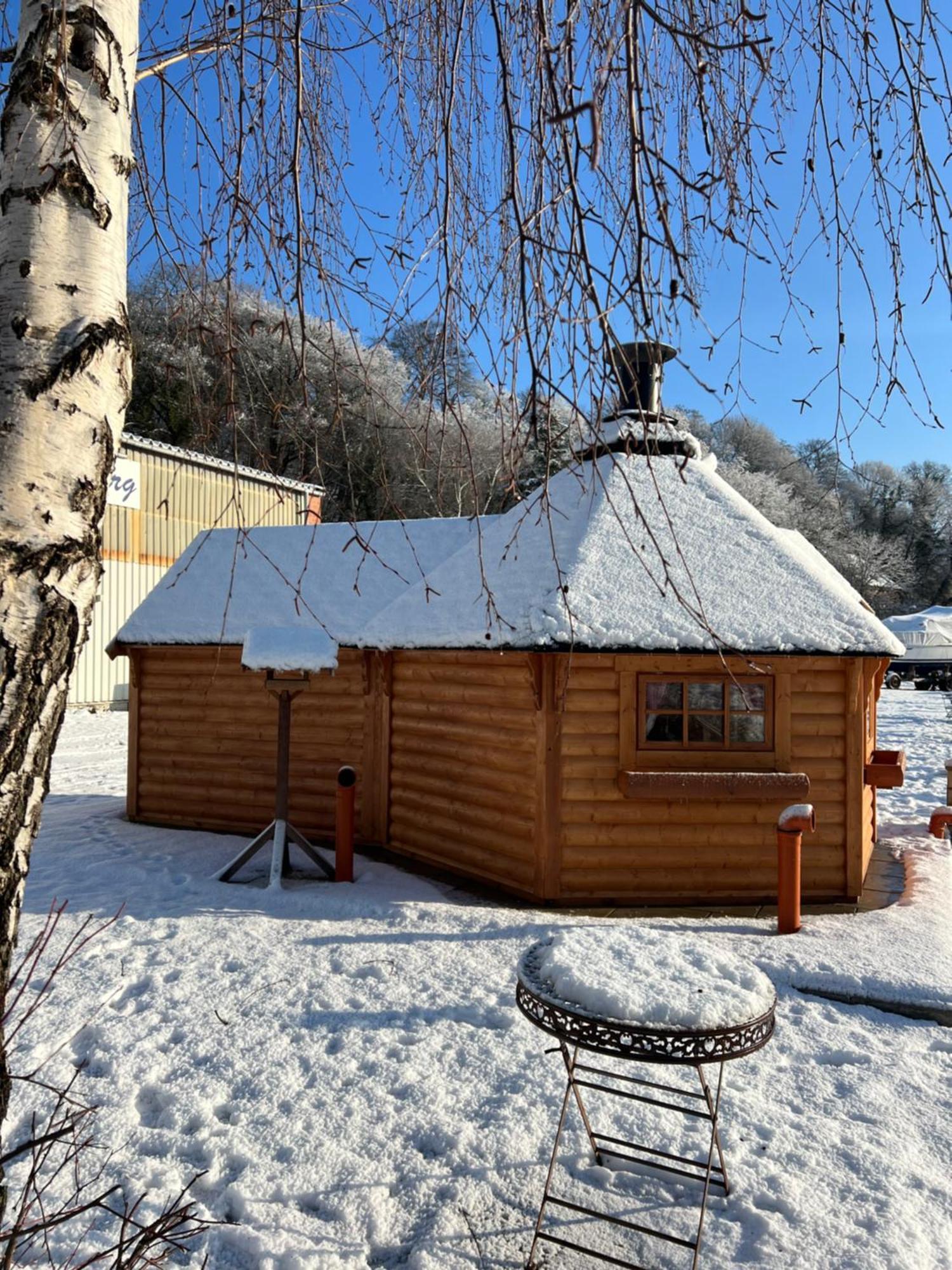 Tente de luxe Grillkota Holzhuette